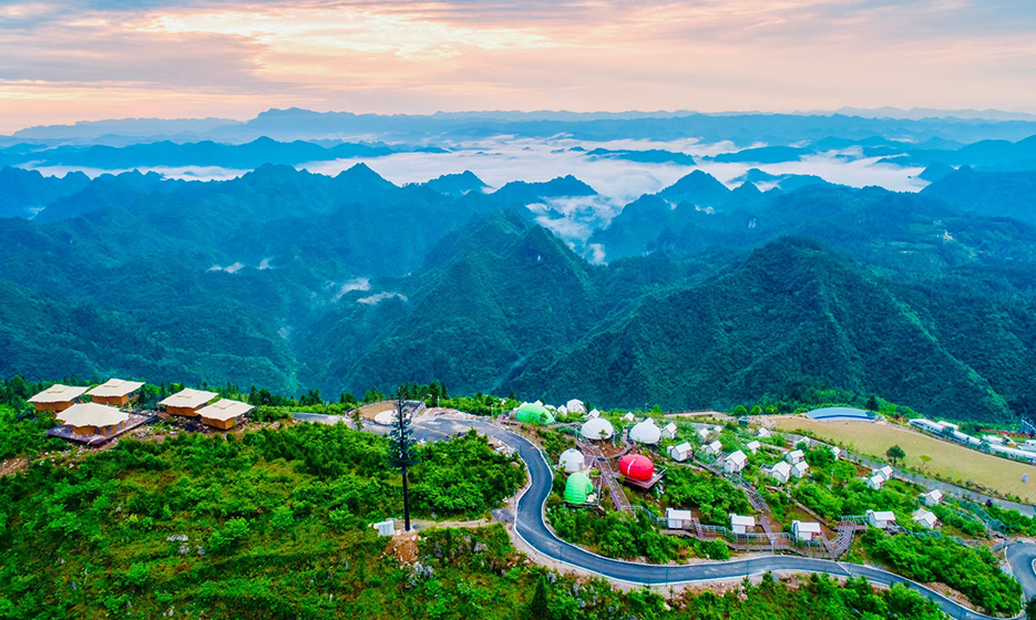 湖南永顺老司城万马归朝土司大营