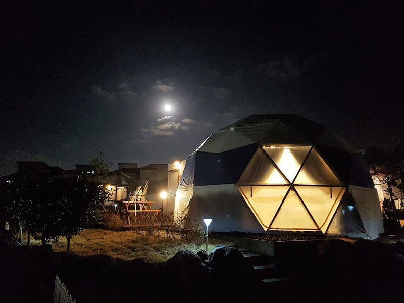 星空球形帐篷